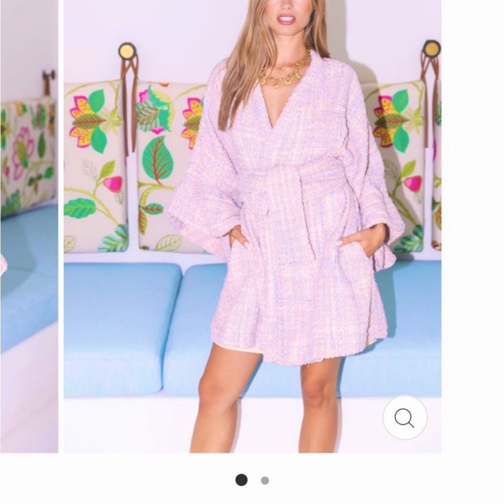 La Vie Style House Caftan Wrap Dress